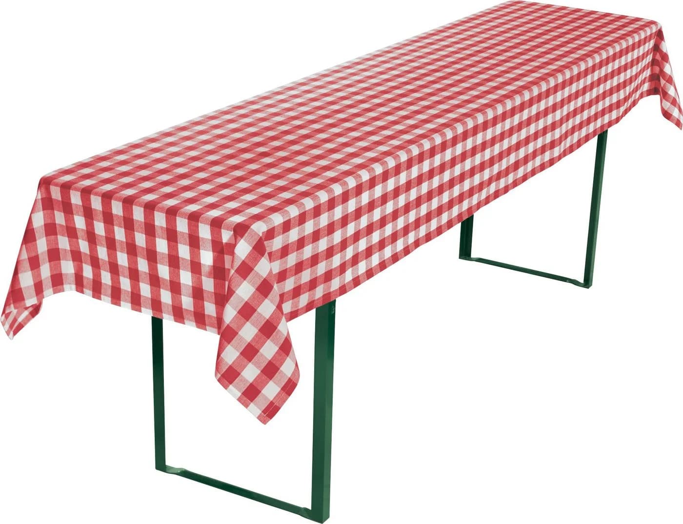 REDBEST Tischdecke Nashville Baumwolle Karo Landhausstil Rot - Bild 2