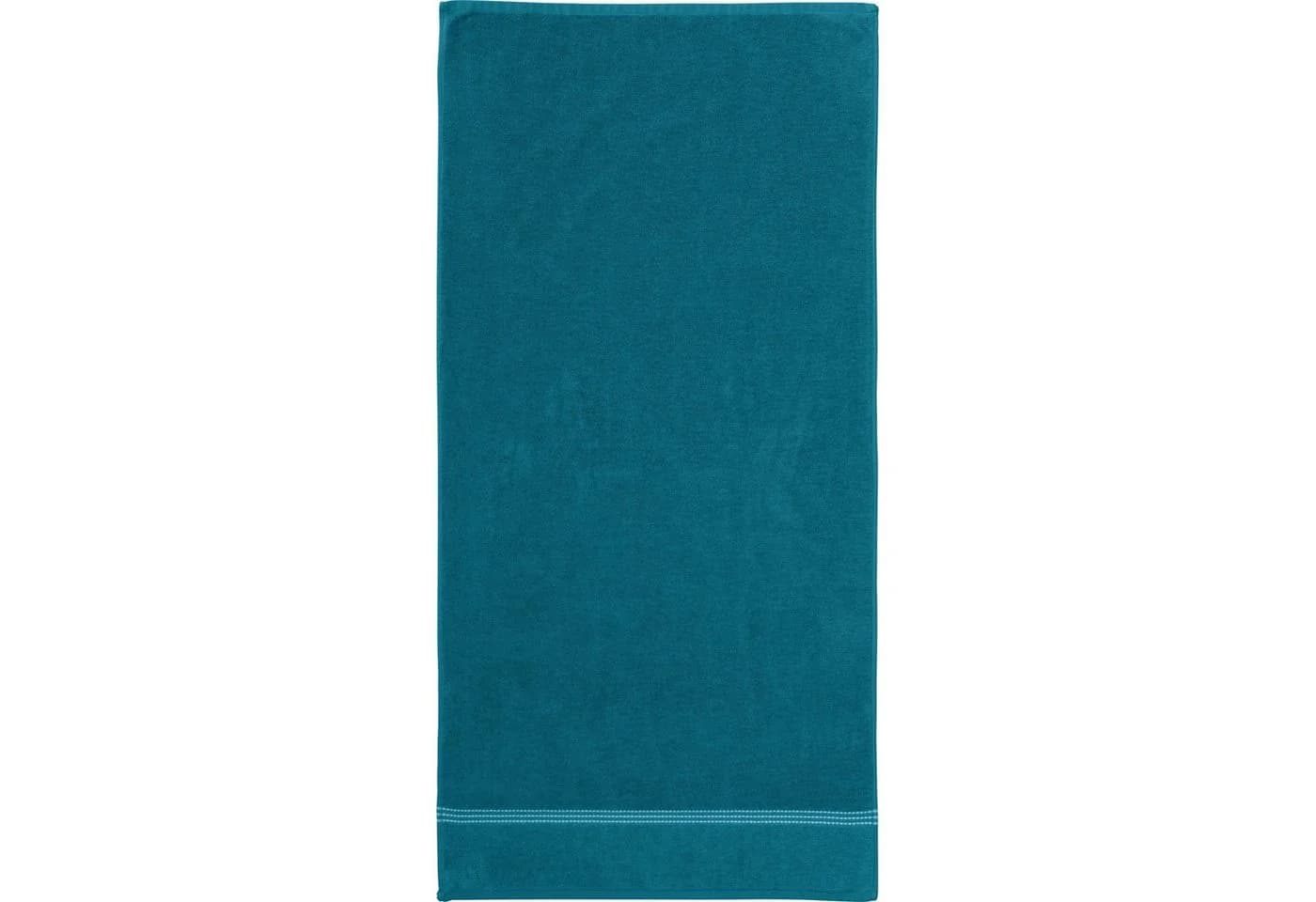 Erwin Müller Duschtuch Mannheim 2er-Pack Velours-Frottier Grün Uni