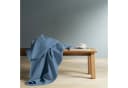 Erwin Müller Wohndecke "Brescia" Baumwolle Uni Jeansblau Bild 5