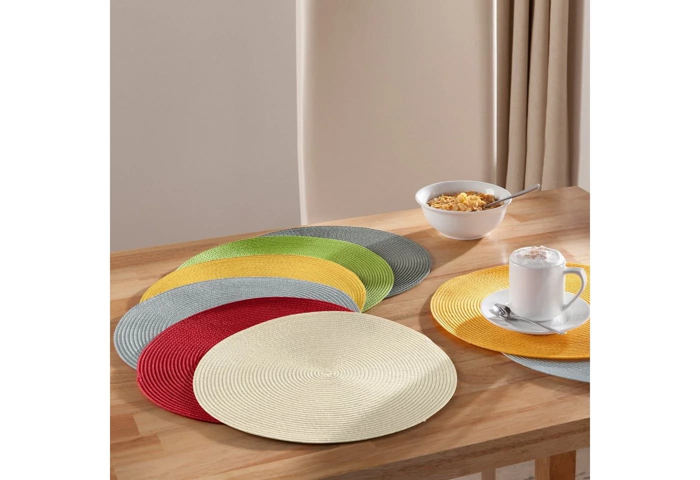 Erwin Müller Tischset Amadora 4er-Pack Uni - Bild 4