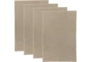 Erwin Müller Frottier-Geschirrtuch 4er-Pack Baumwolle Uni Beige Bild 2
