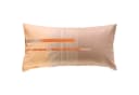 Erwin Müller Kissenbezug Flanell Streifen Orange-Braun Bild 1