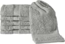 REDBEST Gästehandtuch "Chicago" 6er-Pack Grau Walk-Frottier Uni Bild 2