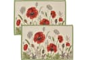 Sander Tischset Poppy Meadow 2er-Pack Gobelin Mohnblumen Bild 2