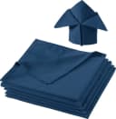 REDBEST Stoffserviette 6er-Pack Seattle Baumwolle Uni Blau Bild 2