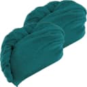 Erwin Müller Handtuch Turban 2er-Pack Grün Microfaser Uni Bild 2