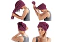 Erwin Müller Handtuch Turban 2er-Pack Frottier Microfaser Uni Rot Bild 5
