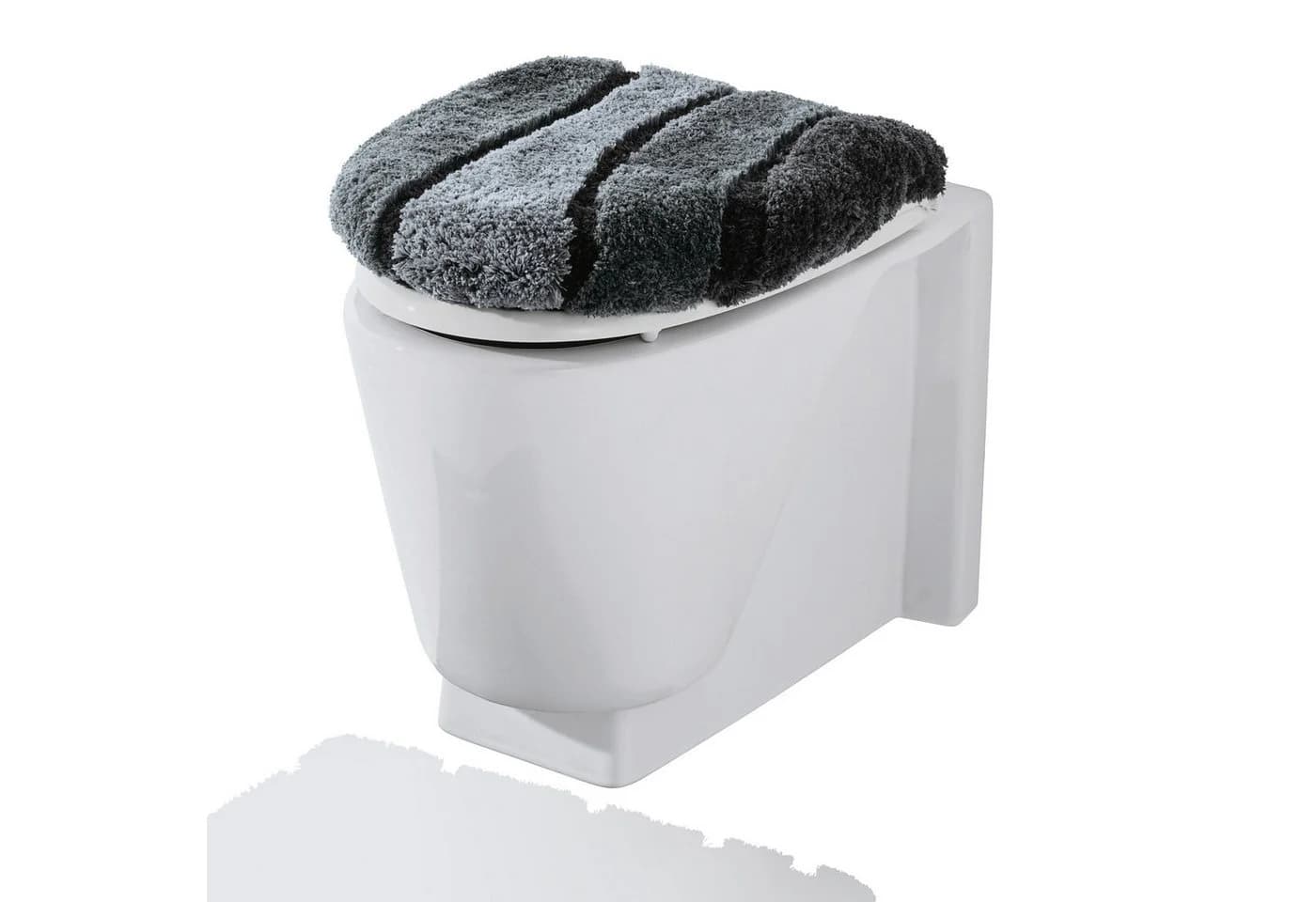 REDBEST WC-Deckelbezug Louisville Grau Modern - Bild 2