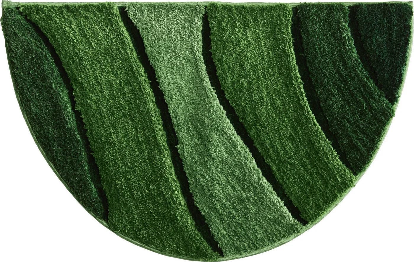 REDBEST Duschmatte Louisville Halbrund Grün Polyester - Bild 2
