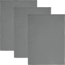 REDBEST Geschirrtuch Tulsa 3er-Pack Grau 100% Baumwolle Uni Bild 2