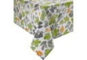 REDBEST Tischdecke Baumwolle Blumen Grün-Grau Bild 2
