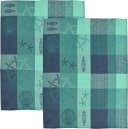 sander table + home Geschirrtuch „Arena“ 2er-Pack Halbleinen Jacquard Bild 2