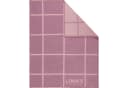 LOOKS by Wolfgang Joop Wohndecke 2er-Pack Rosa Karo Baumwollmischung Bild 1