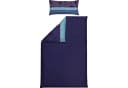 REDBEST Wendebettwäsche Mako-Satin Paisley Blau Bild 1