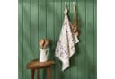 REDBEST Geschirrtuch 2er-Pack Baumwolle Blumenmuster Bild 1