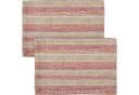 Erwin Müller Tischset 2er-Pack rot-taupe Grafik Design Bild 2