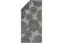 Erwin Müller Duschtuch "Mandala" 2er-Pack Walk-Frottier Jacquard Bild 1