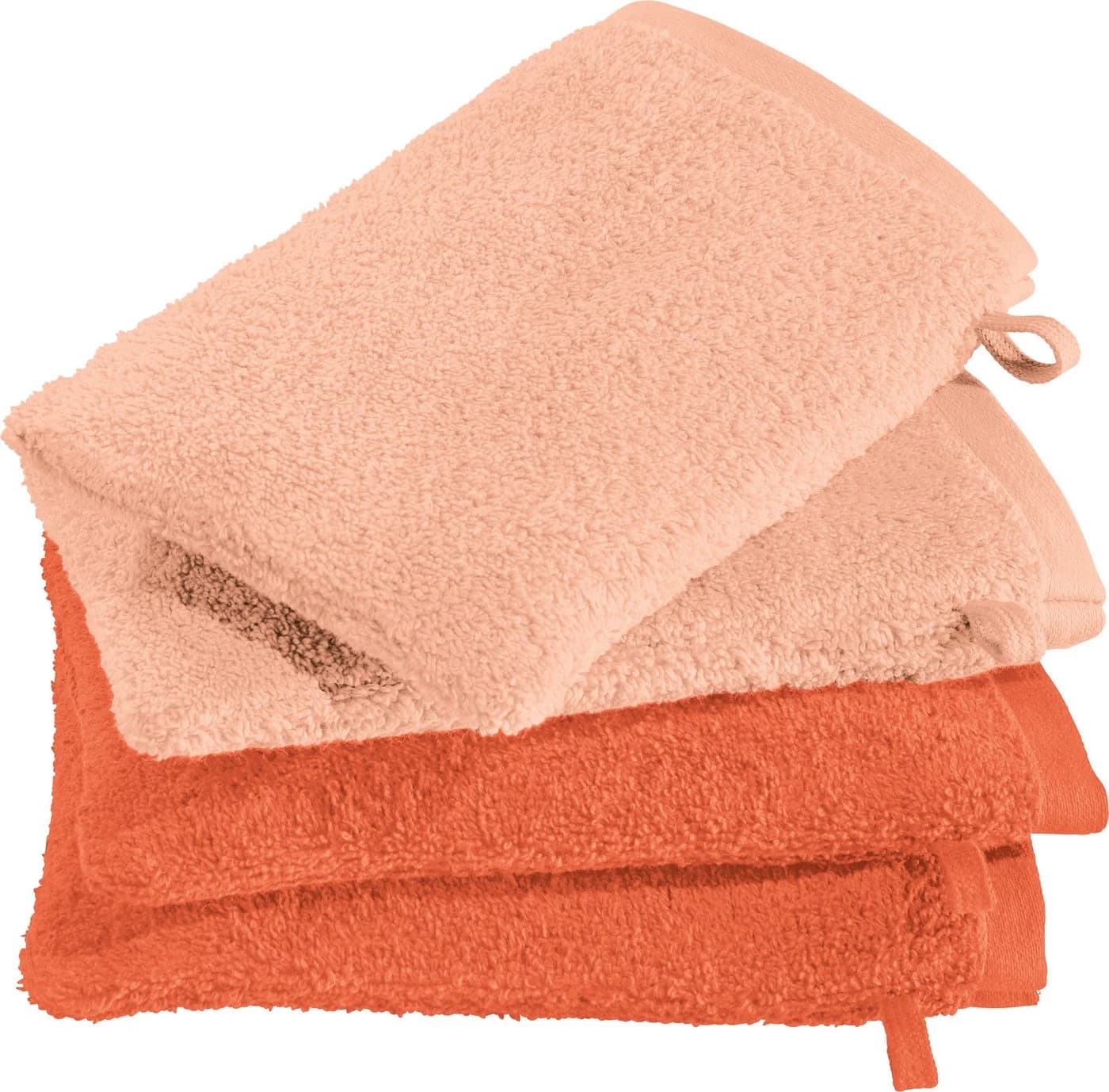 Erwin Müller Waschhandschuhe "Bühl" 4er-Pack Frottier Baumwolle - Bild 2