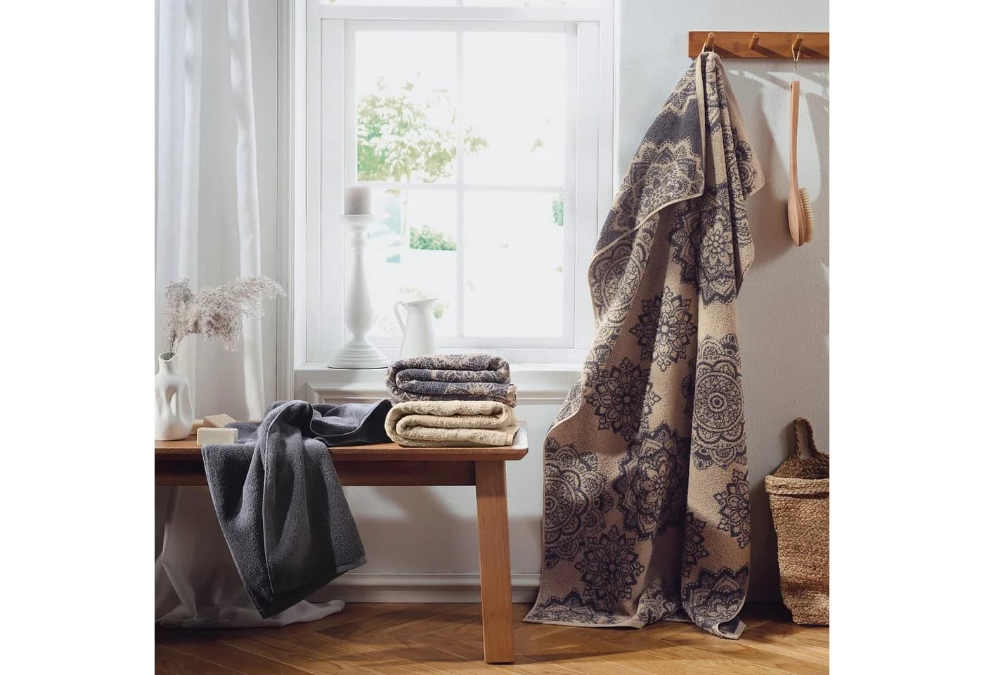 Erwin Müller Gästehandtuch "Bühl" 4er-Pack Frottier Baumwolle - Bild 4