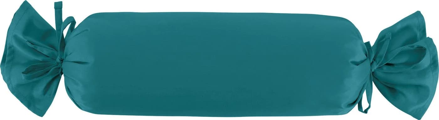 Erwin Müller Nackenrollenbezug Landshut Uni Grün Mako-Satin - Bild 2