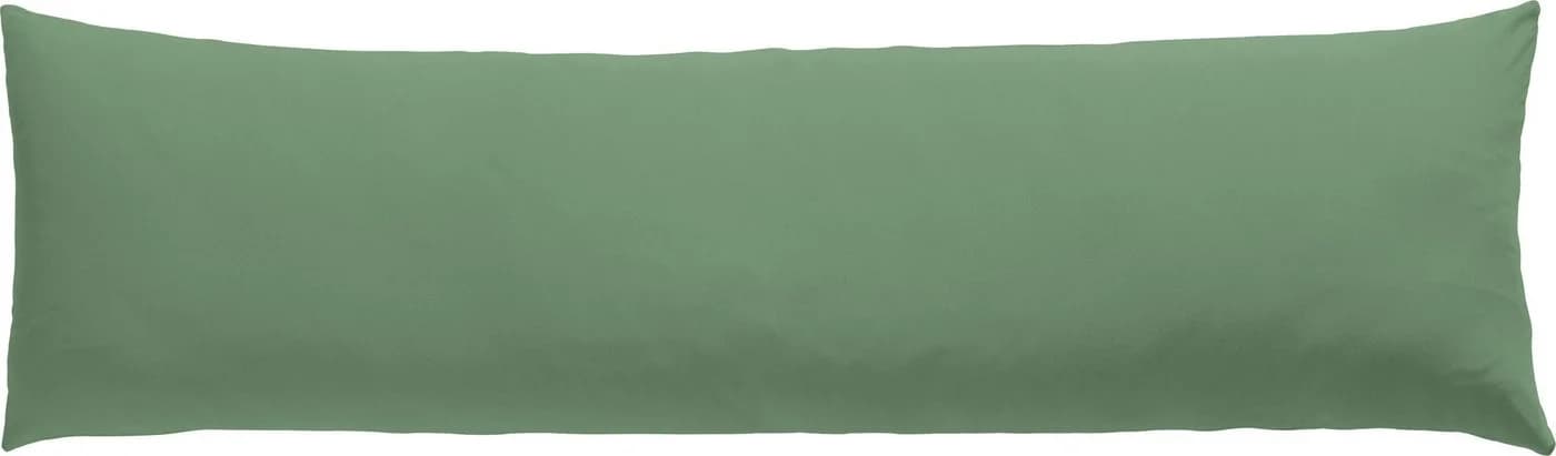 Erwin Müller Seitenschläferkissenbezug Freising Olivgrün Elasthan-Jersey - Bild 2
