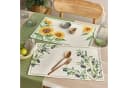 Sander Tischset Solea 2er-Pack Gobelin Blumen Gelb Bild 1