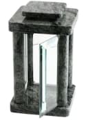 KOKA Grab-Lampe Granit Oliven Grün Friedhofs-Laterne Bild 3