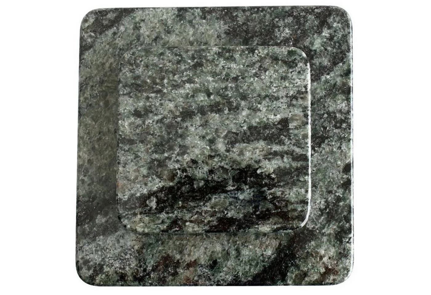 KOKA Grab-Lampe Granit Oliven Grün Friedhofs-Laterne - Bild 4