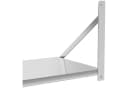 Royal Catering Wandbord klappbar 40 kg Edelstahl Küchenregal Bild 3