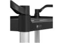 Royal Catering Servierwagen 3 Böden Schwarz Aluminium Bild 3
