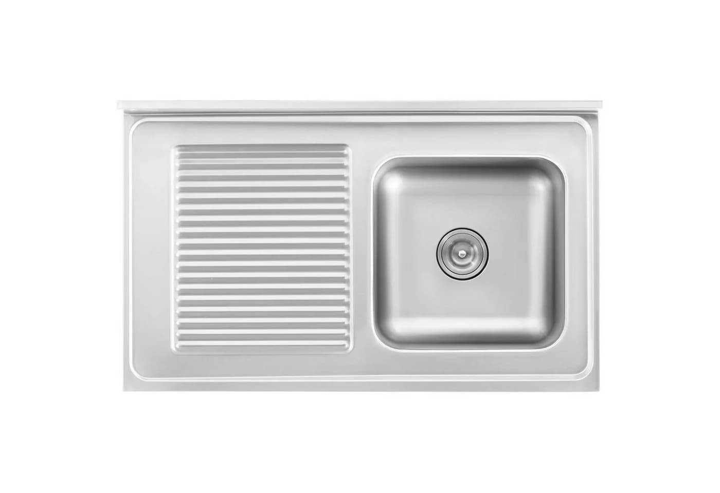 Royal Catering Edelstahlspüle 100 x 60 x 94 cm Spülenunterschrank - Bild 4