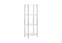 Royal Catering Edelstahlregal 60x40x180 cm Schwerlastregal mit 4 Böden Bild 2