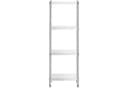Royal Catering Edelstahlregal 60x40x180 cm Schwerlastregal mit 4 Böden Bild 4