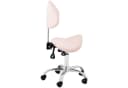 Physa Sattelstuhl Mannheim mit Lehne Rosa Silbern Bild 5