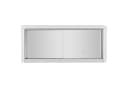 Royal Catering Wandhängeschrank Edelstahl 120x40x50 cm Bild 3