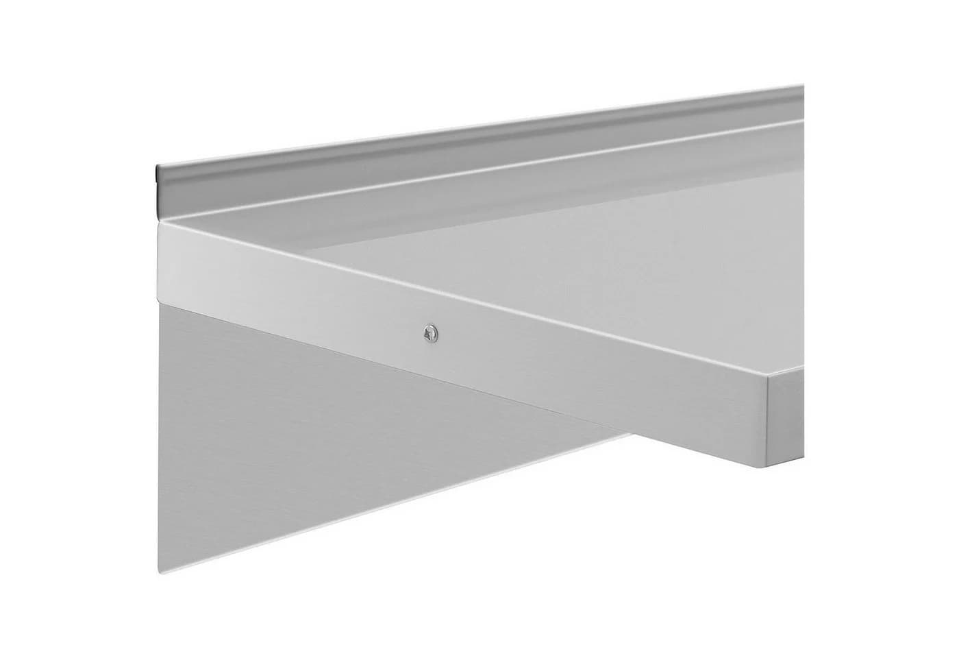 Royal Catering Wandregal Edelstahl 100 x 40 cm - Bild 3
