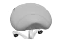 Physa Sattelhocker YORK DARK GRAY Ergonomischer Rollhocker Höhenverstellbar Dunkelgrau Bild 1