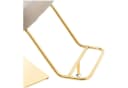Physa Friseurstuhl Staunton Beige/Gold mit Fußstütze und Höhenverstellung Bild 4