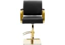 Physa Friseurstuhl mit Fußstütze 200 kg Otley Black, Schwarz, Golden Bild 5