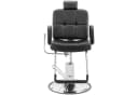 Physa Friseurstuhl Friseursessel Kopf- und Fußstütze 52-64 cm 150 kg Schwarz Bild 5