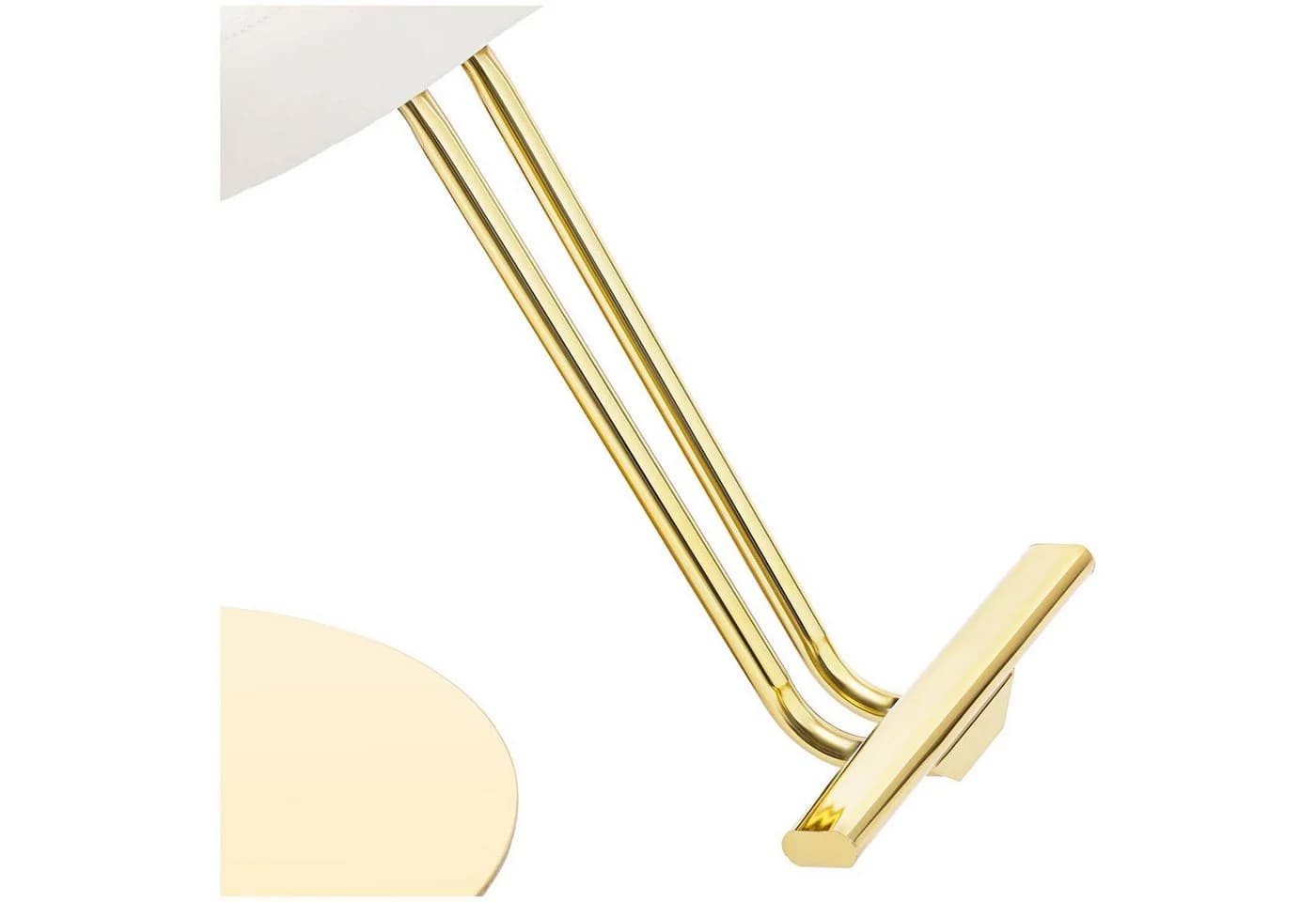 Physa Friseurstuhl Winsford Creme & Gold Armlehnenstuhl 200 kg - Bild 5