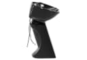 Physa Friseurwaschbecken Schwarz Neigbar mit Brause Bild 5