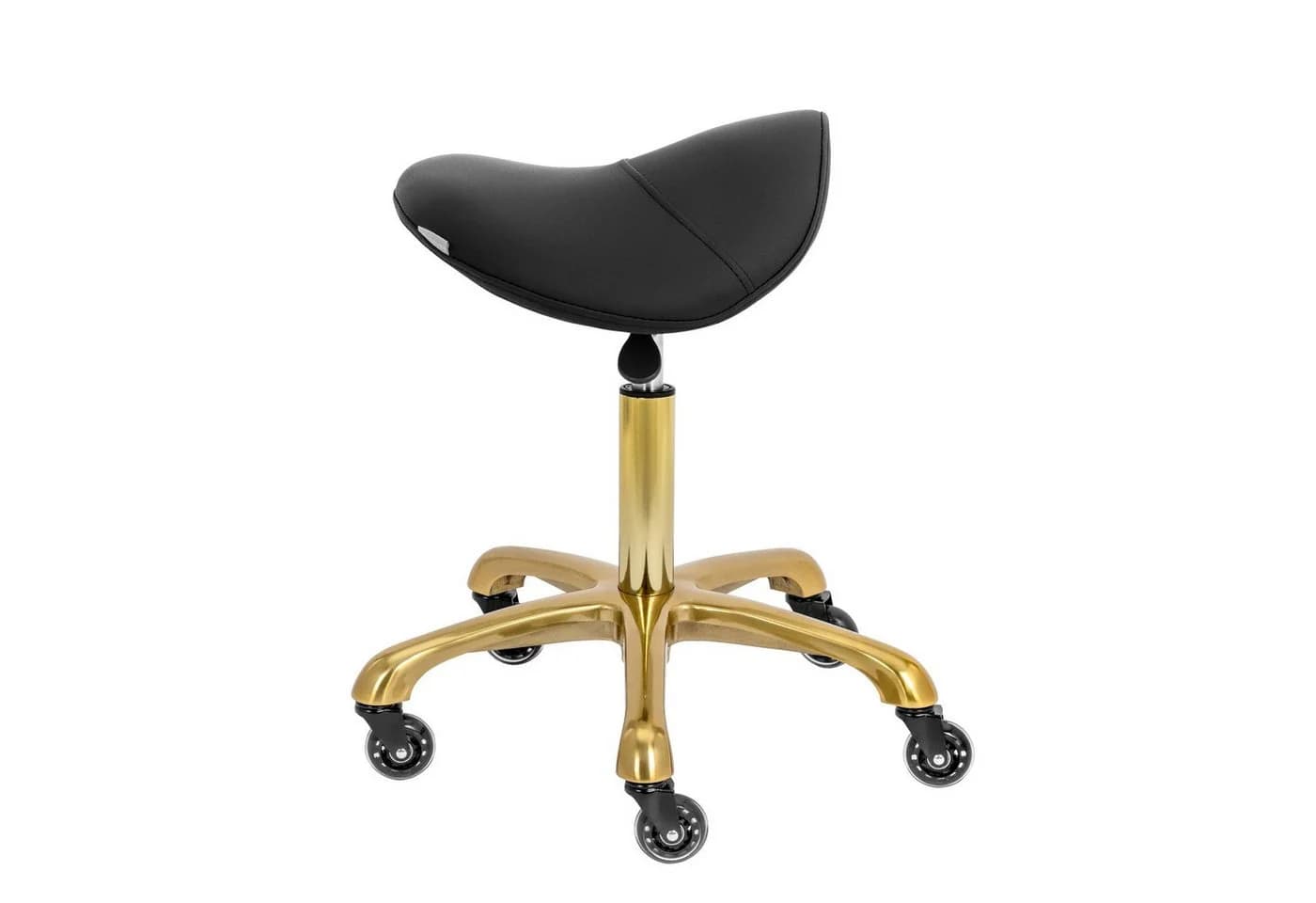 Physa Sattelhocker Schwarz/Golden Ergonomisch Höhenverstellbar - Bild 4