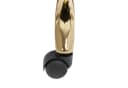 Physa Sattelstuhl mit Lehne Schwarz/Golden höhenverstellbar Bild 5