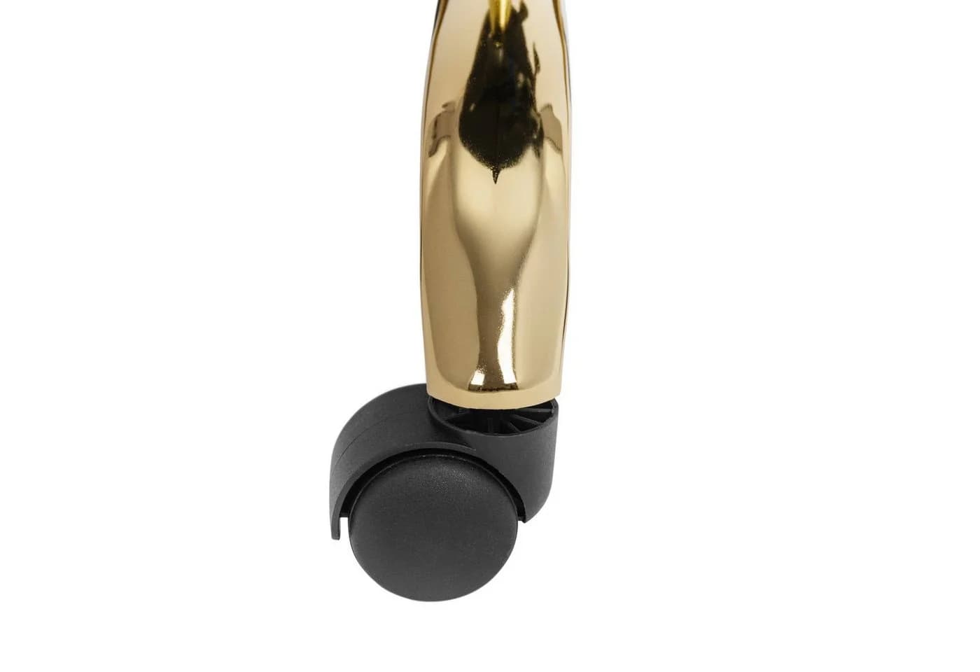 Physa Sattelstuhl mit Lehne Schwarz/Golden höhenverstellbar - Bild 5