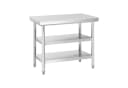 Royal Catering Arbeitstisch Edelstahl 100x70 cm 500 kg Bild 2