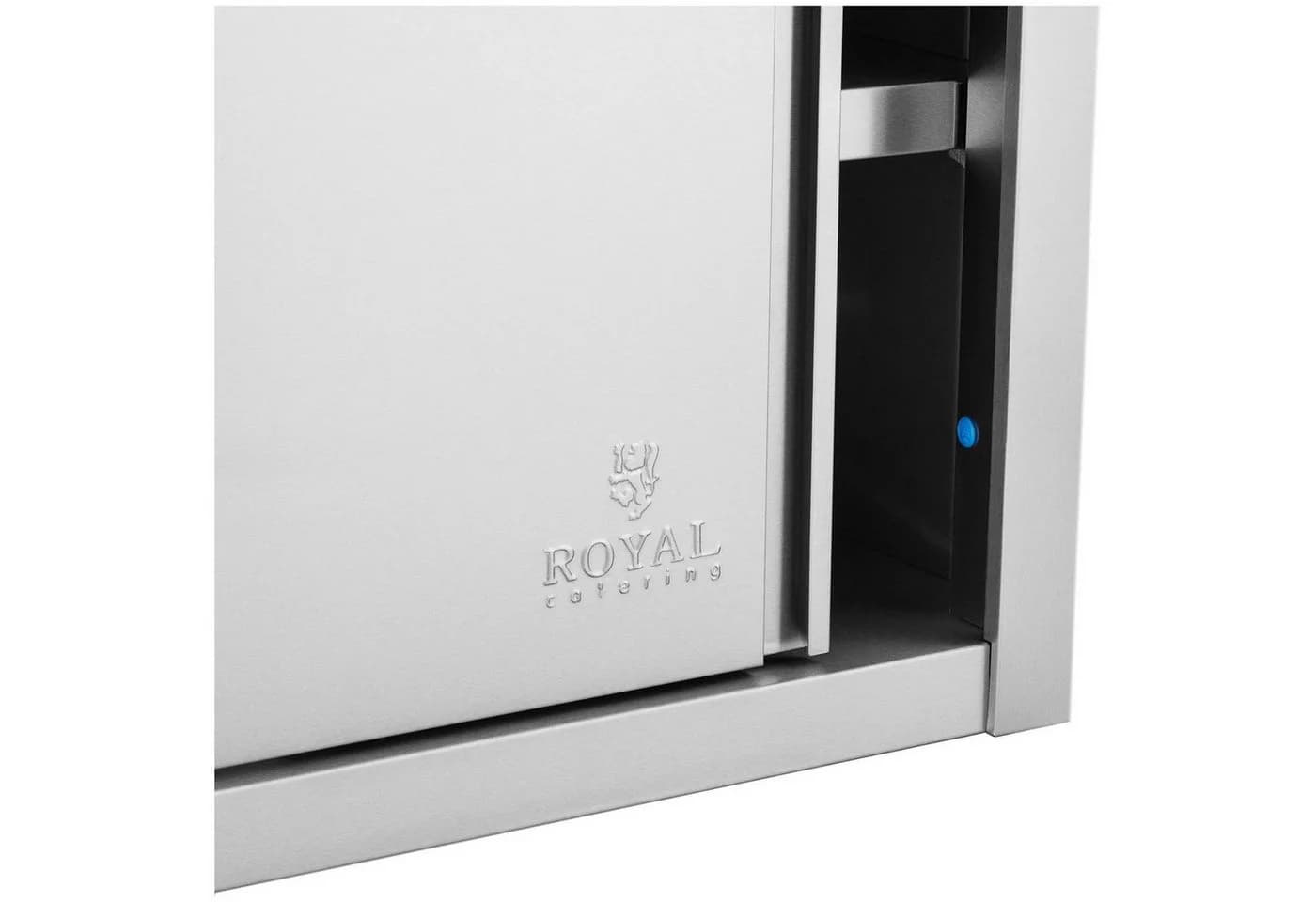 Royal Catering Wandhängeschrank 100x45x60 cm Edelstahl
