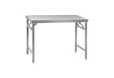 Royal Catering Arbeitstisch 120 x 70 x 90,5 cm Klapptisch Edelstahl Bild 2