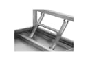 Royal Catering Arbeitstisch 120 x 70 x 90,5 cm Klapptisch Edelstahl Bild 4