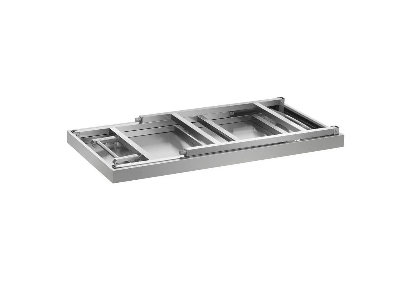 Royal Catering Arbeitstisch 120 x 70 x 90,5 cm Klapptisch Edelstahl - Bild 5